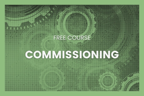 commissioning course cover image green