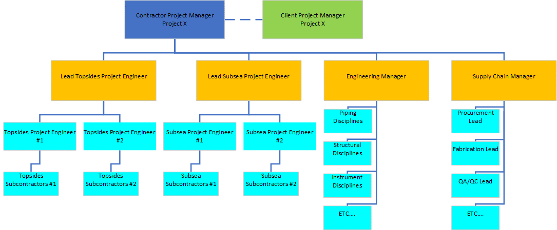 Project Organisation Example Organisation